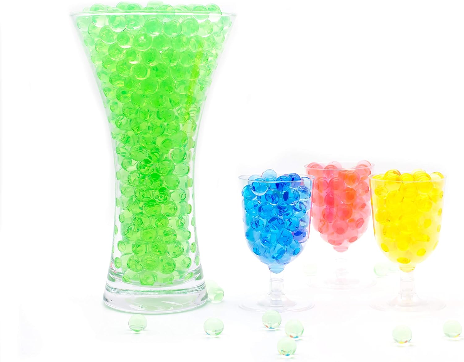 Risai Water Balls, Crystal Gel Beads Perfect for Hydrogel Plants Vase