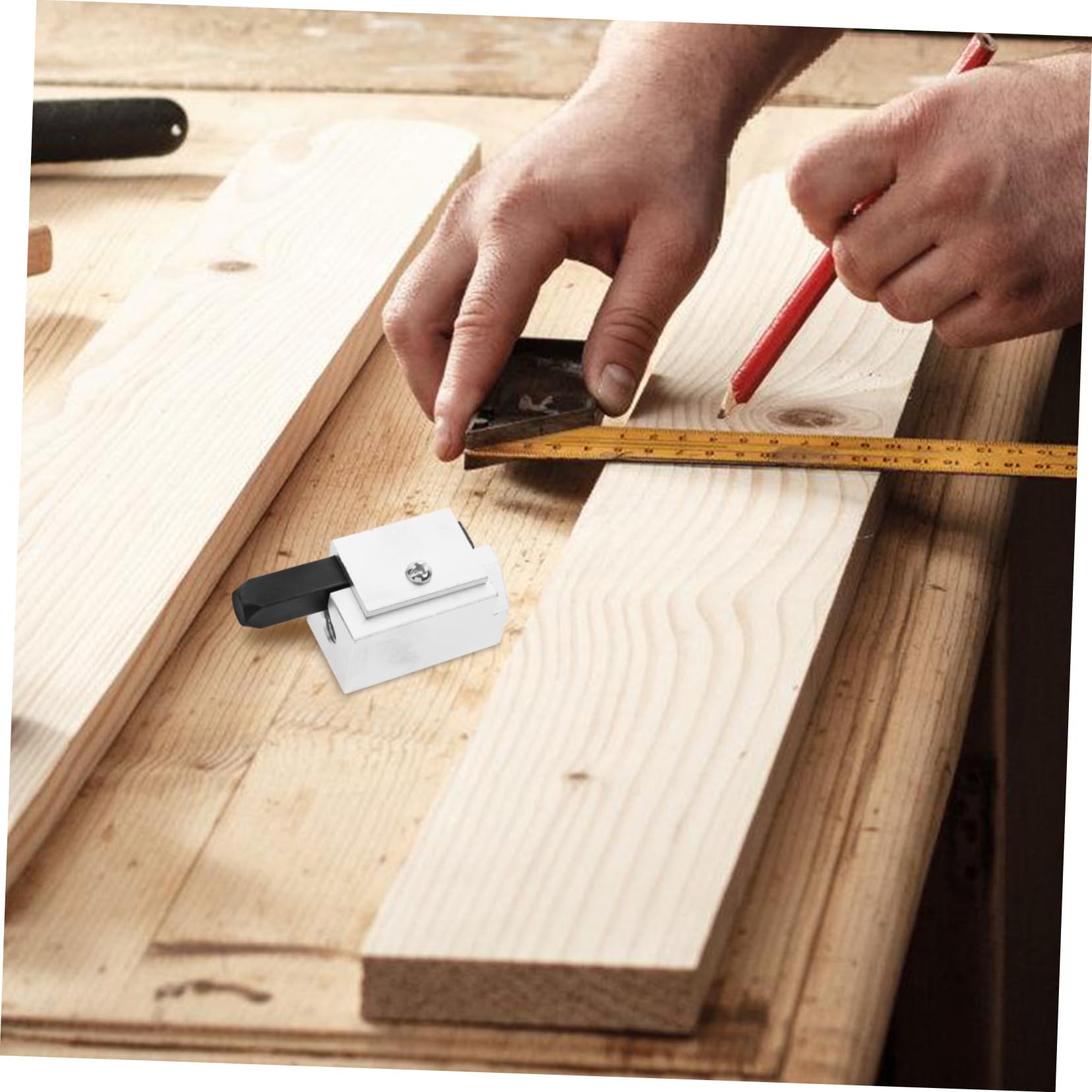 SHINEOFI 3 Pezzi Jacking angolare destro porta piazza mortasare lavoro di legno strumento per scalpellare il legno scalpello per serratura scalpello d'angolo Metallo Silver