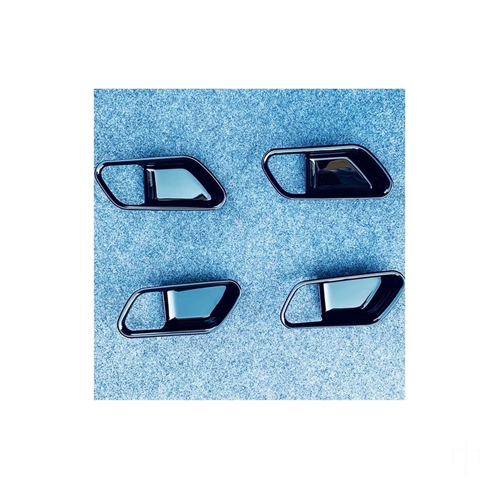 Qdouimoo One Color Car Interior Accessories For Nissan For Note E13 2021-2022 Abs Black Inner Door Handle Cover Trim