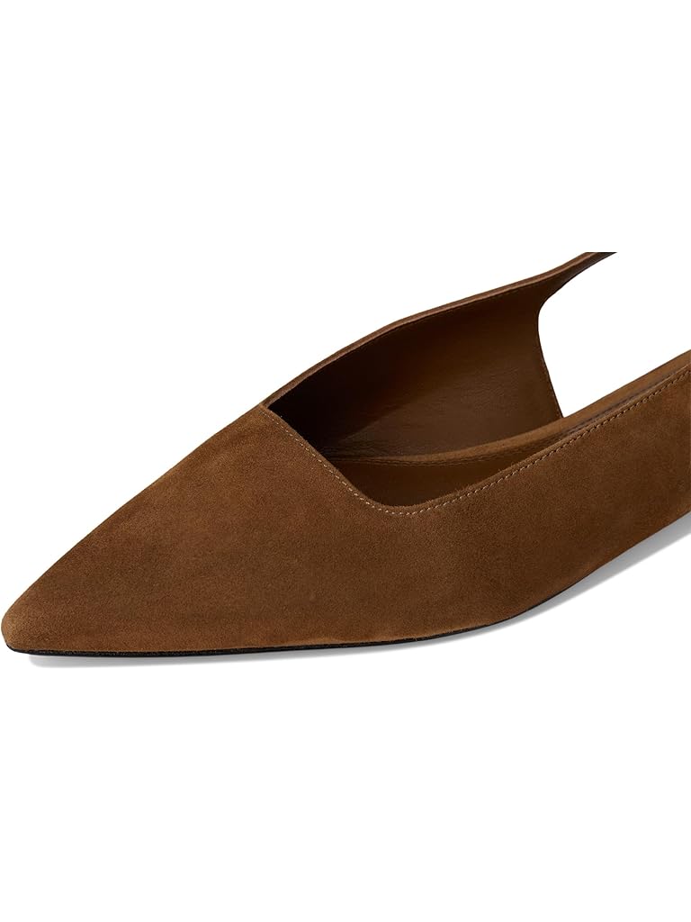 Tan Vince Gracy Slingback Shoes