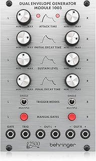 Behringer DUAL ENVELOPE GENERATOR MODULE 1003 Legendary 2500 Series Dual Envelope Generator Module for Eurorack
