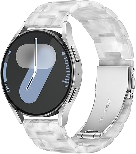 Miniatura 1 de Correas de resina compatibles con Samsung Galaxy Watch 7 FE 6 5 de 1.575 pulgadas, 1.732 pulgadasPro de 1.772 pulgadas, Galaxy Watch 4 de 1.5751.732