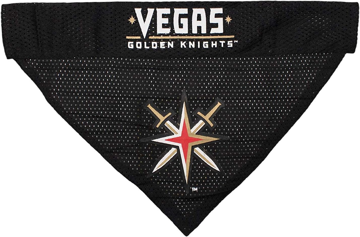 NHL LAS VEGAS GOLDEN KNIGHTS BANDANA for DOGS & CATS, Large/X-Large. - Cute & Stylish Bandana! The Perfect HOCKEY FAN Scarf Bandana, great for Birthdays or any Party!