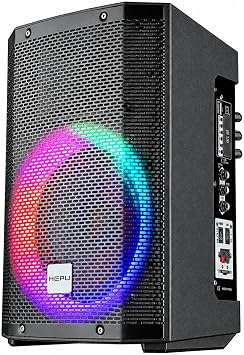 HEPU HP-980 Partybox Bluetooth Hoparlör 60W RGB Işık TWS