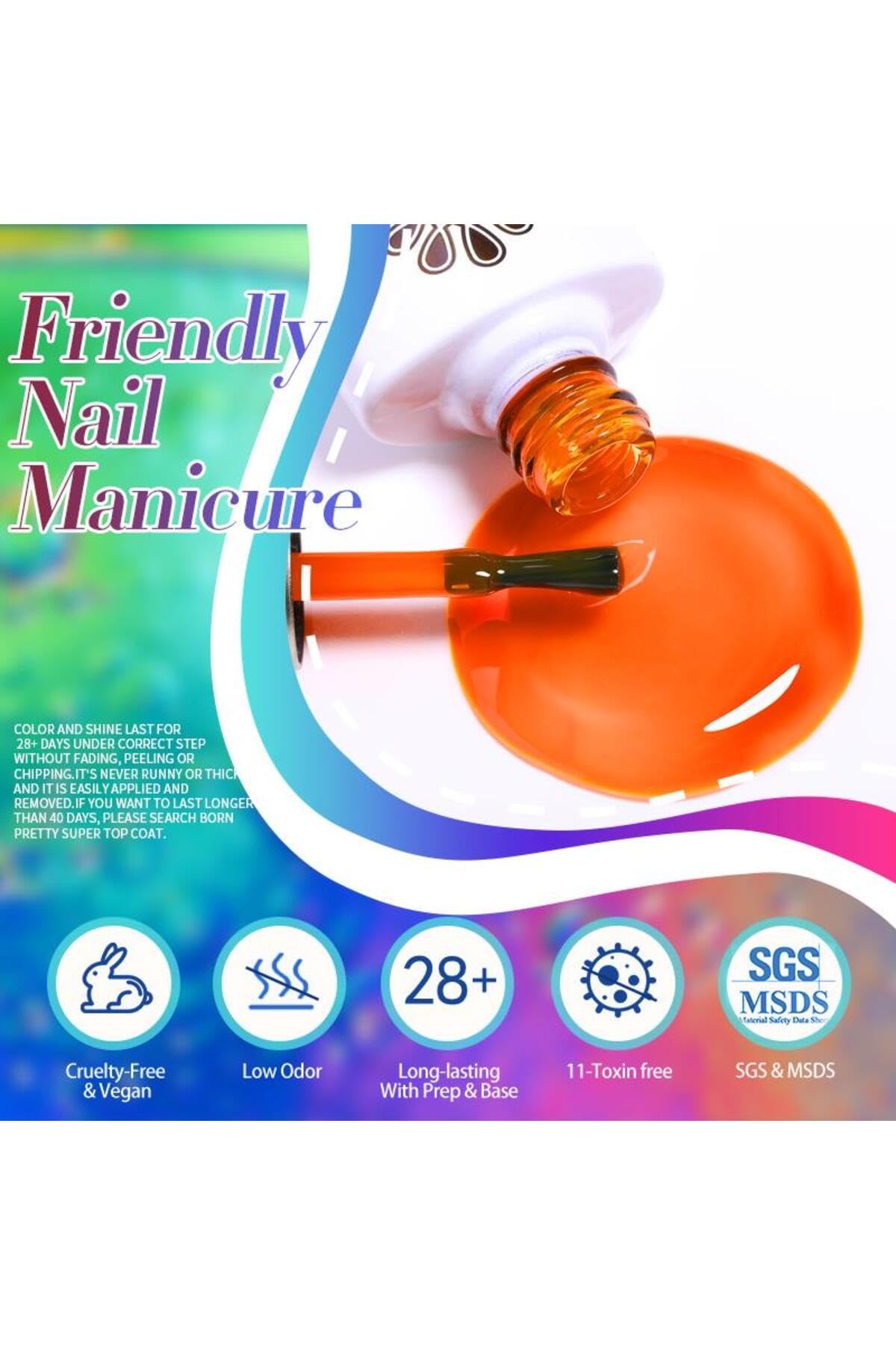 Born Pretty 10Ml Jelly Nude Seri Kalıcı Oje Jn51 (57851-1) 4132