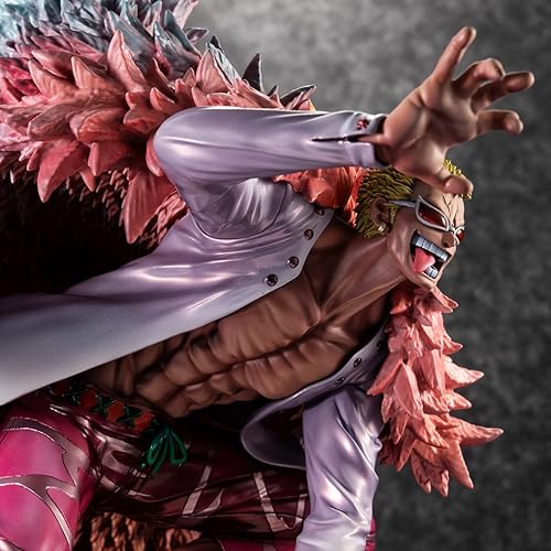 Miniatura 7 de Megahouse - Figura coleccionable de WA-Maximum - Heavenly Demon Donquixote Doflamingo de edición Limitada, de One Piece, Portrait Of Pirates