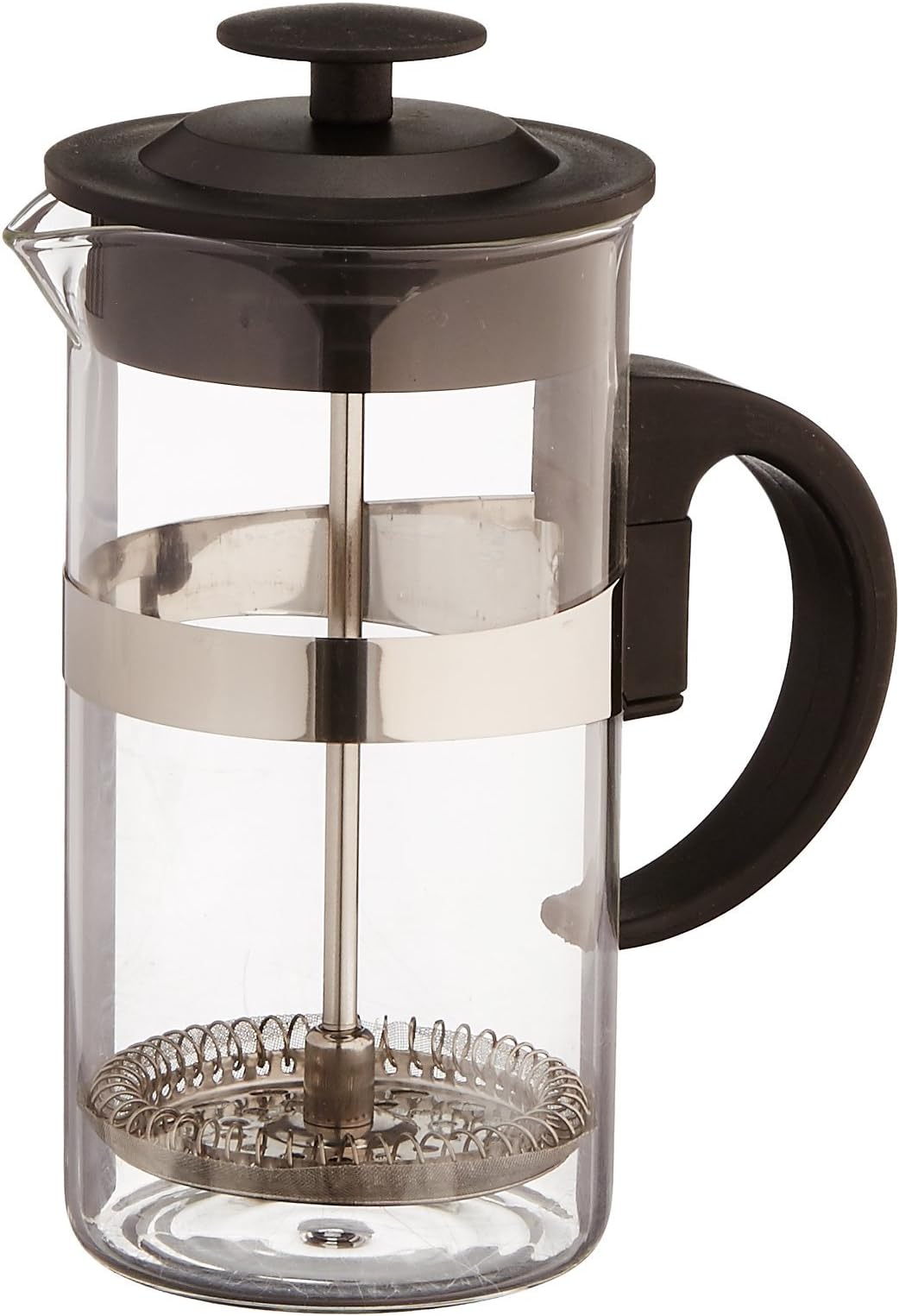 Barista Cafetiere French Press by Kaffe Maestro (Small - 11.8 oz, Black)