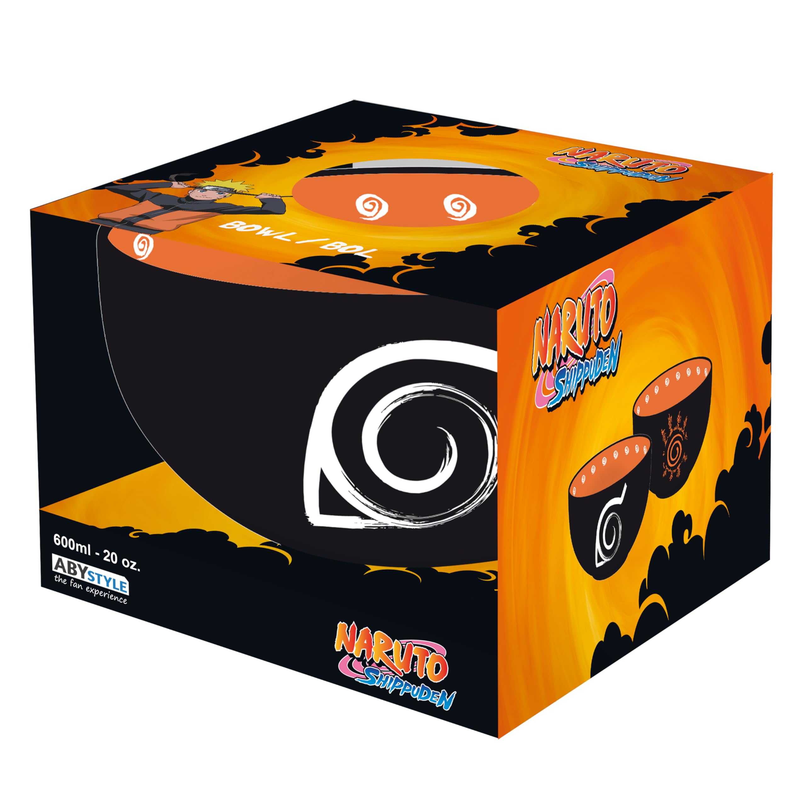 NARUTO SHIPPUDEN - Bowl - 600 ml - "Konoha" cardboard pkg [Misc. Supplies] [Jan 01, 2025]