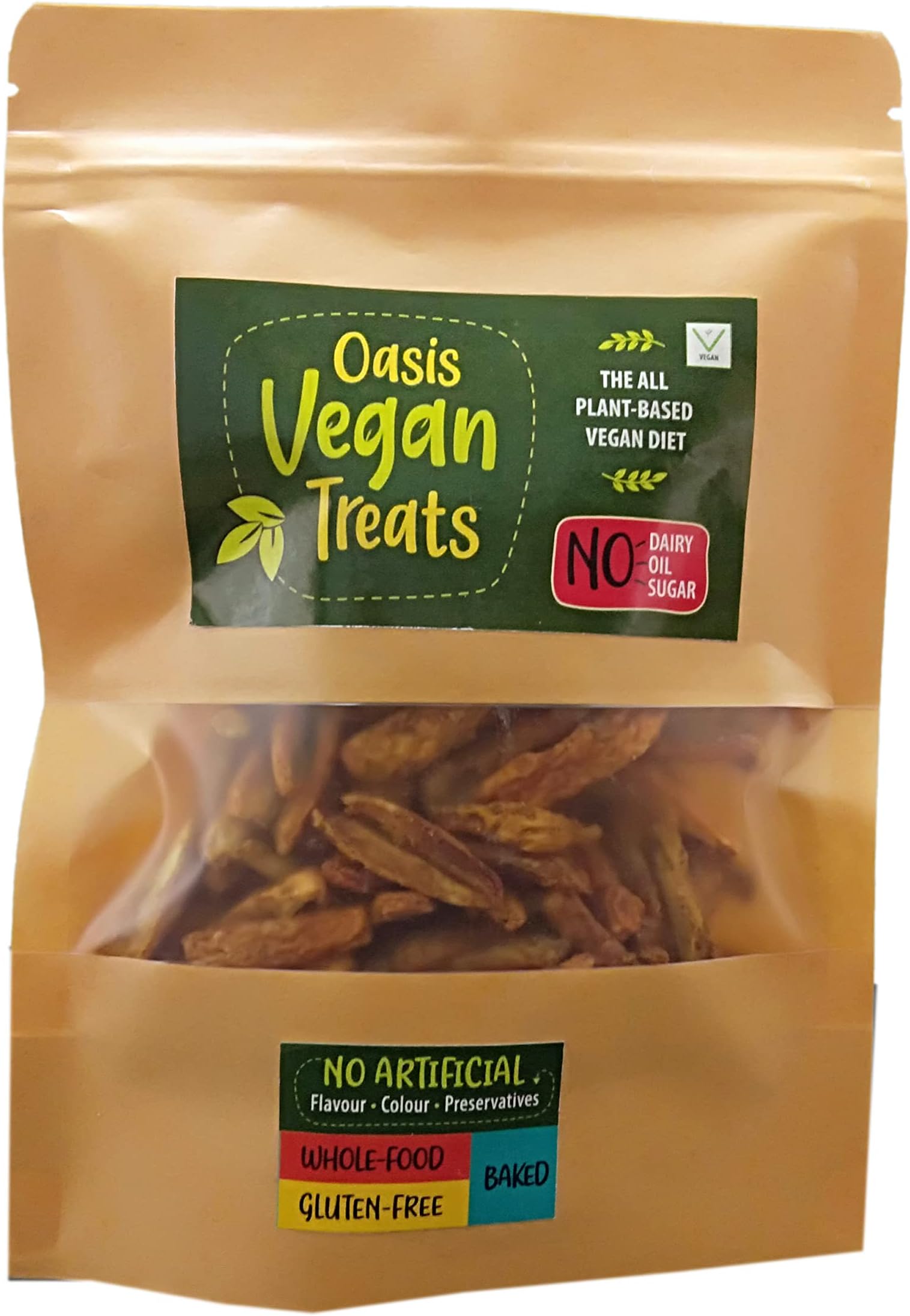 Oasis Vegan Treats Masala Kharek Snacks 100 gm