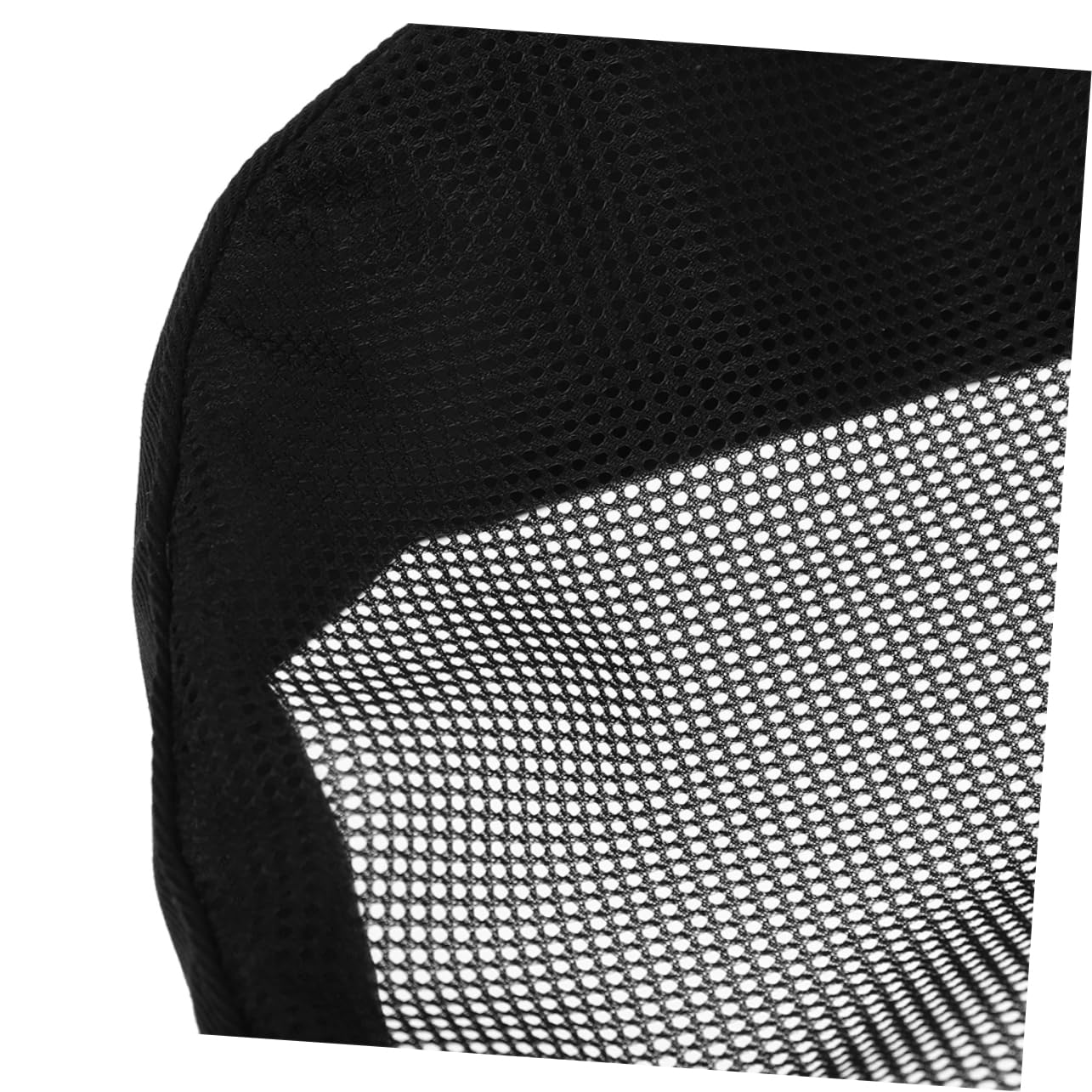 ORFOFE 3 Gorros de Chef Negros de Malla, Diseño Profesional para Cocina y Servicio de Alimentos, Transpirables y Fácil de Limpiar