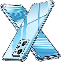 iVoler Clear Silicone Case for Realme GT Neo 3T / Realme GT Neo 2 / Realme GT 2 with Shockproof Protective Corners, Thin Soft Transparent Protective Flexible TPU Transparent Mobile Phone Case