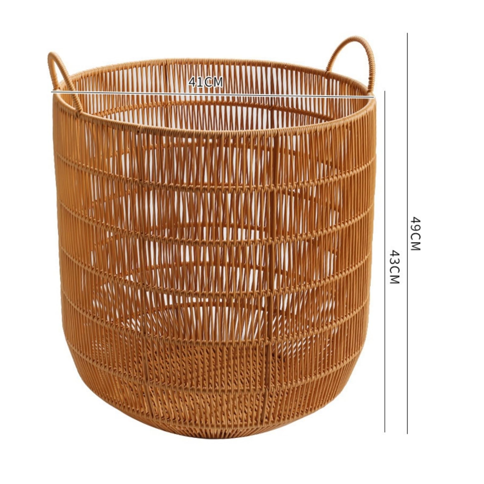 Cesto Portabiancheria con Manici Pratico, 41x41x49 Cm, style to 3