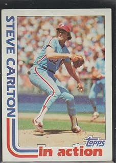 1982 Topps Steve Carlton Phillies In Action Baseball Card #481