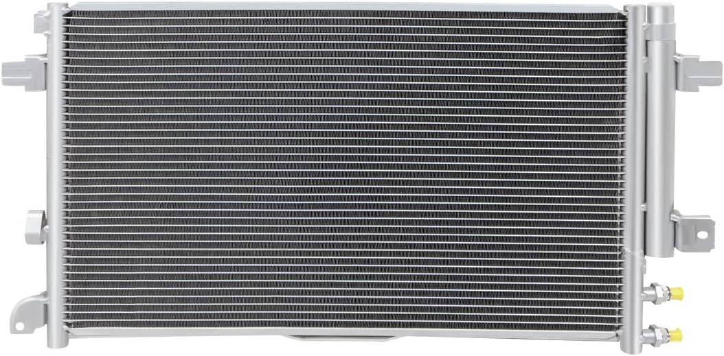 DNA Motoring OEM-CDS-3746 3746 Aluminum Air Conditioning A/C Condenser For 07-08 Pacifica