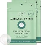 Rael Miracle Invisible Spot Cover - Absorbing Cover, Hydrocolloid Patch, Korean Skin Care, Facial Stickers, 2 Sizes (96 Count)