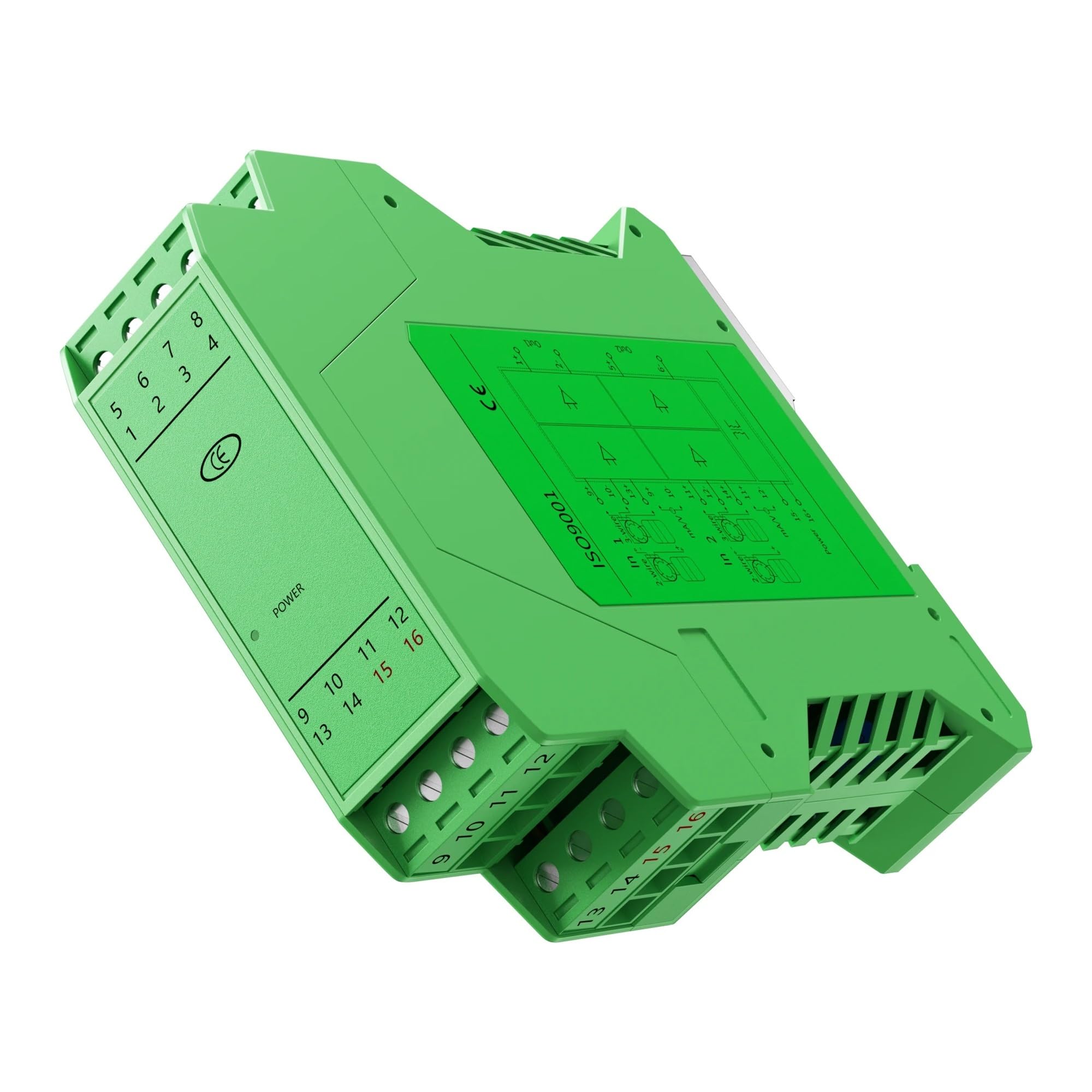 Konwerter sygnału DC 4-20 mA 1-5 V 0-10 V izolator analogowy wyjście 2 cale AC220V (wyjście 0-10 V, wejście 0-10 V)