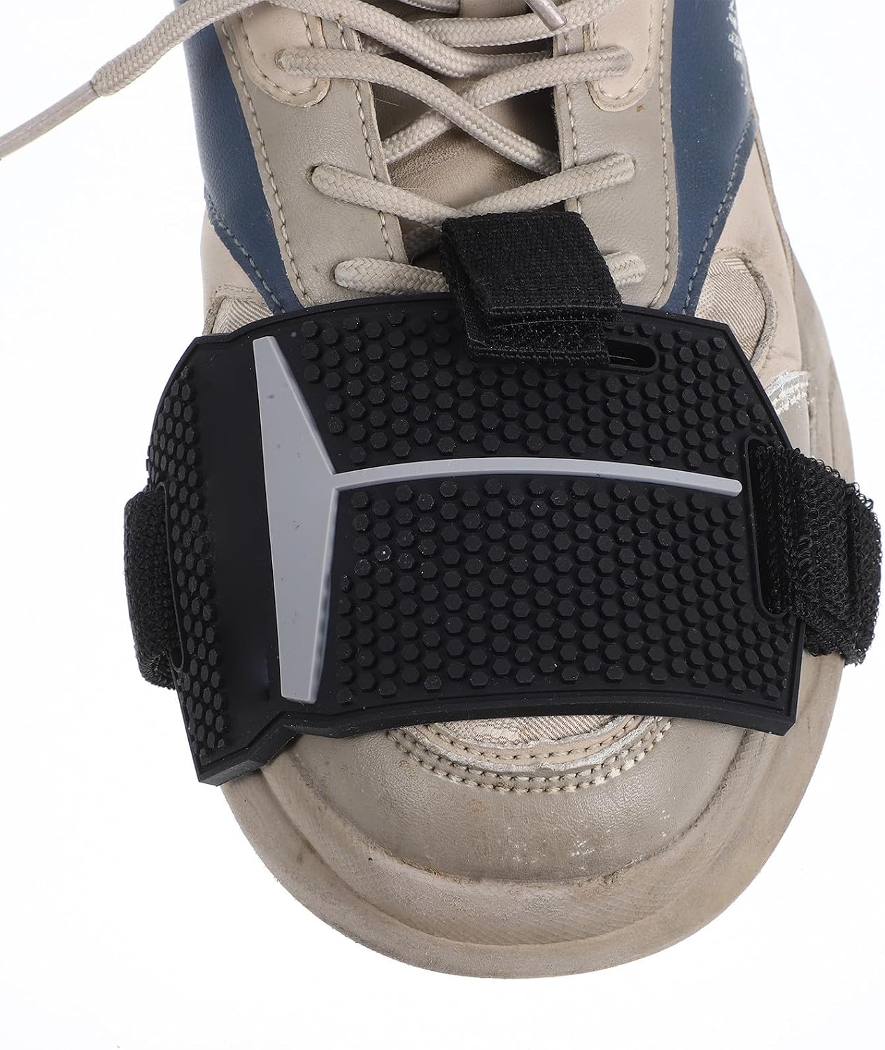 KICHOUSE Motorcycle Gear Shift Shoe Protector Rubber Pad for Shoe Sole Protection Wear-resistant Sturdy Cover Suitable for Motorcycle Gear Shifting