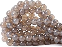 Vista 29 de Cuentas redondas sueltas de ágata estilo antiguo vena de dragón de 6mm, cuentas para diseño de joyas, 60 cuentas