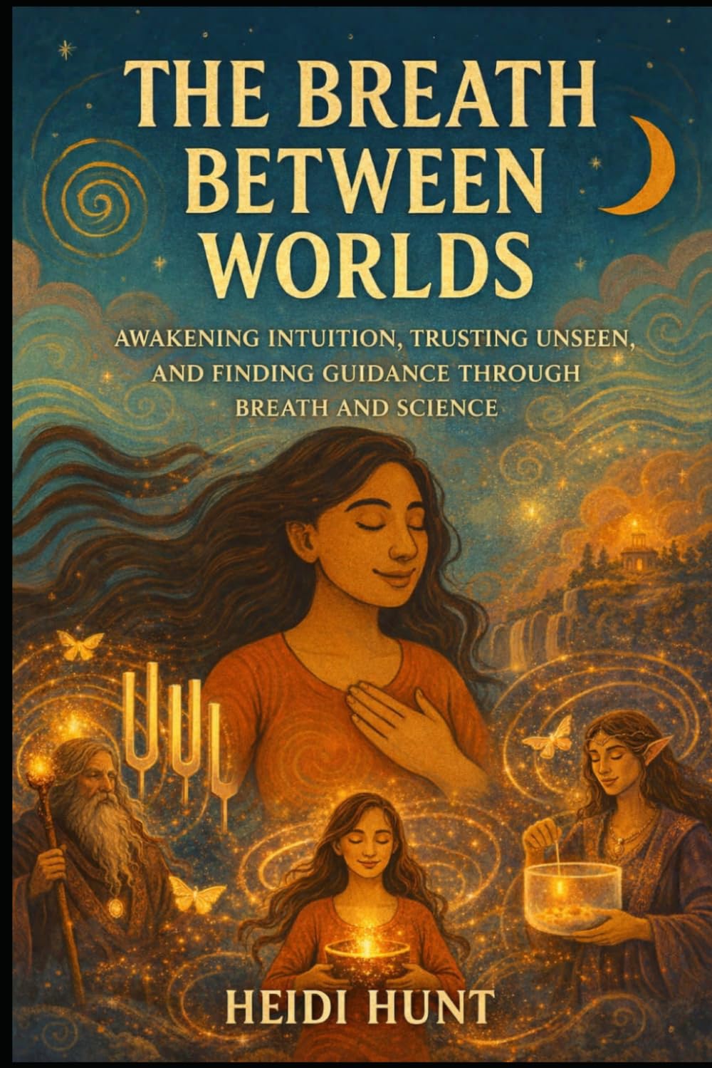 The Breath Between Worlds: Awakening Intuition, Trusting the Unseen, and Finding Guidance Through Breath and Science (The Reality of Resonance Series by Heidi Hunt)
