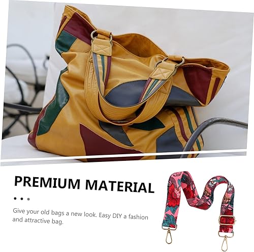 Miniatura 8 de EXCEART 7 pcs Backpack Straps Hip Belt for Backpack Cross Body Bag Strap Adjustable Bag Strap Canvas Crossbody Strap Vintage Purse Strap Long