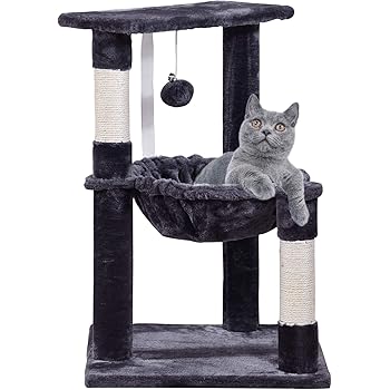 cat activity centre grey