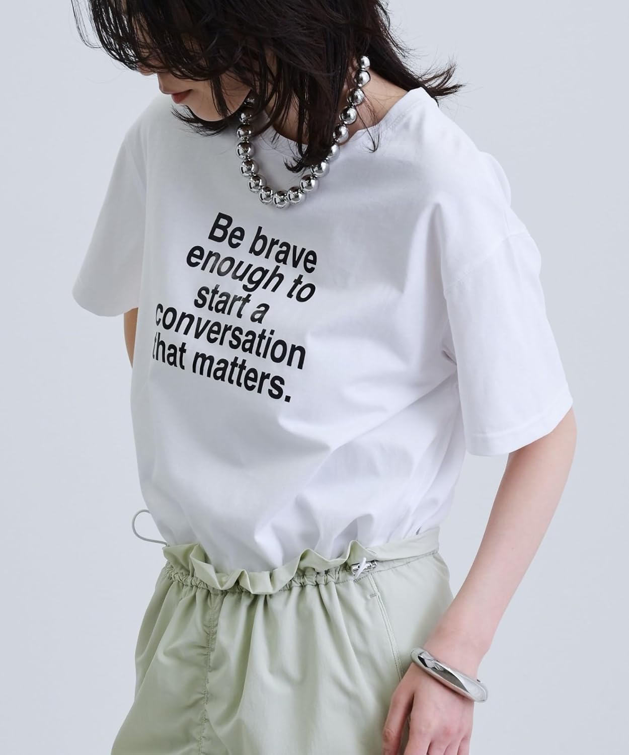 [ギャレスト] Tシャツ 【再入荷】 ボックスシルエットロゴTシャツ 52312012 レディース