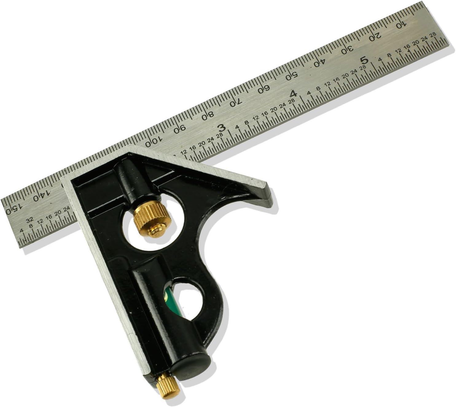 G&S Équerre combinée de 15,2 cm avec niveau intégré – Outil de ...