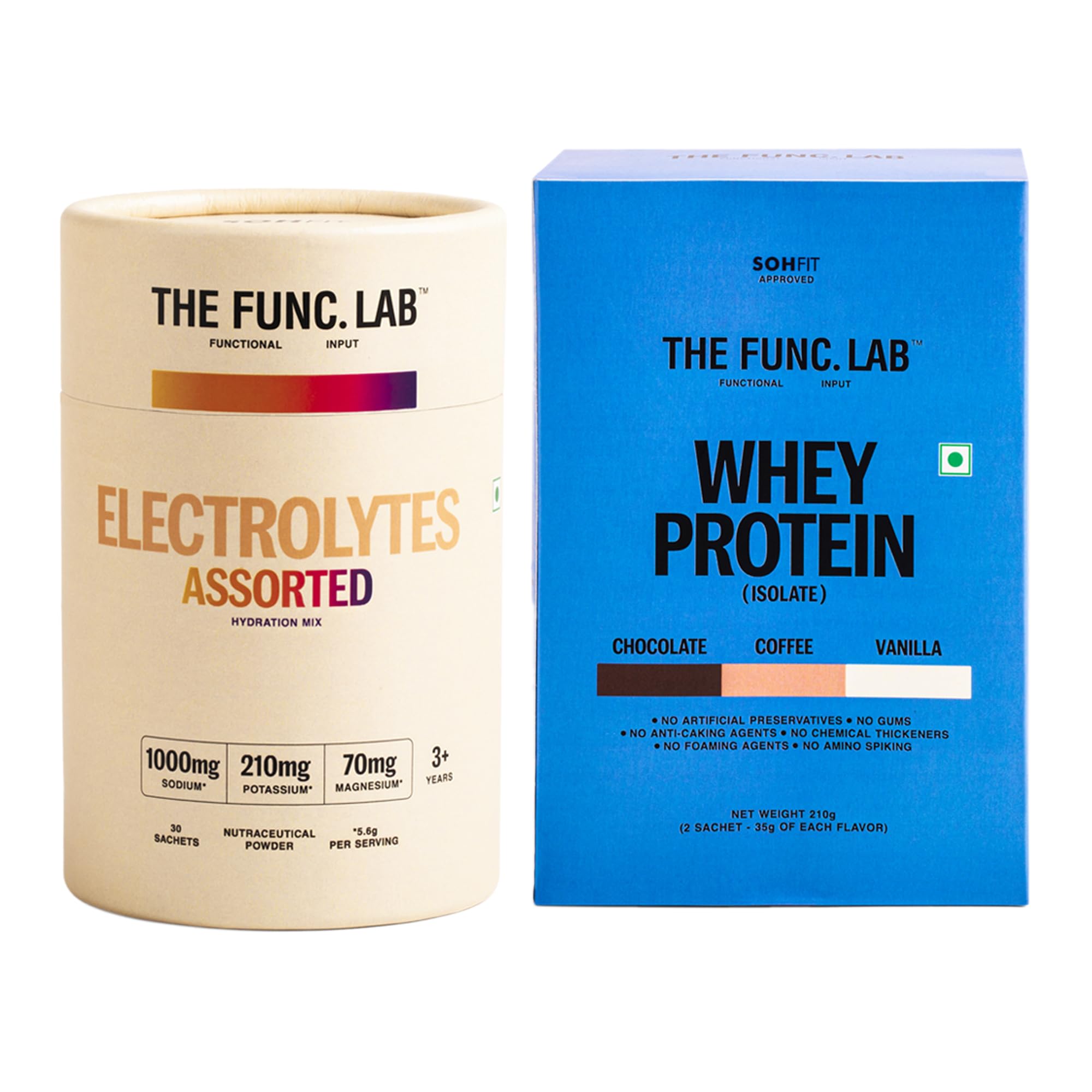 Whey Protein Isolate Travel Pack (6 × 35g Sachets) + Daily Electrolytes Assorted (30 Sachets) | 29–30g Grass-Fed Protein | Sugar-Free Hydration, Performance & Recovery Drink Combo-image-36