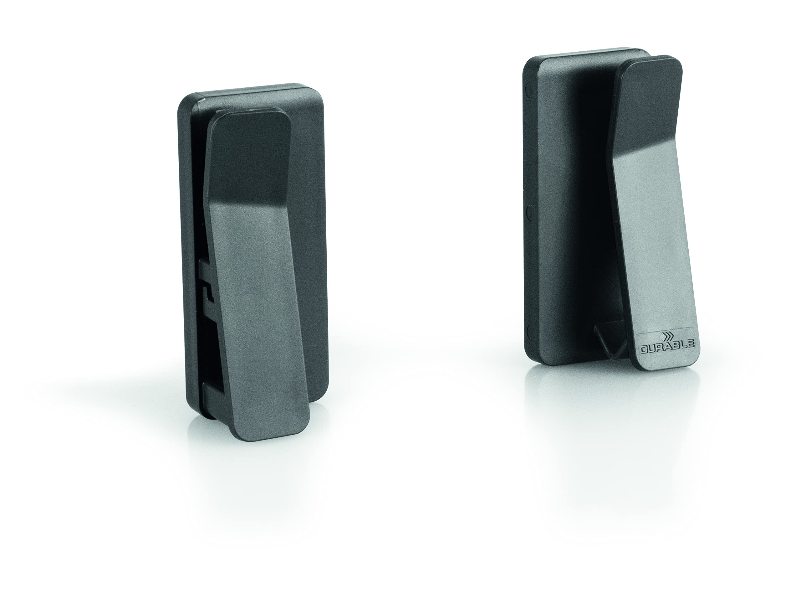 Durable Supporto per Tablet e Smartphone, Facile Montaggio con Viti e Bande Biadesive, Antracite, 893958