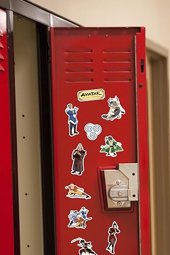 Miniatura 6 de Avatar The Last Airbender - Paquete variado de calcomanías de vinilo grandes de lujo, para laptop, botella de agua, álbumes de recortes, tableta,