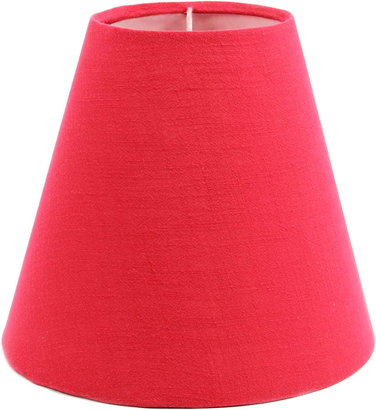 MroMax 4.3x6.7x7.9 inch Lampshades Floor Lamp Shade Fabric Light Shade Dark red Small Lamp Shade