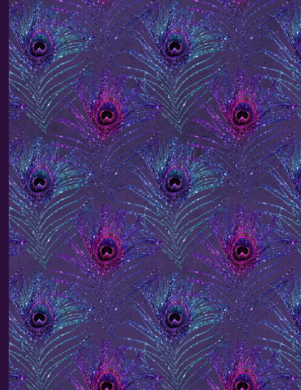 Peacock Notebook: Wide Ruled Paper And Sized At 8.5 X 11 Inches - A Fun Gift for Peacock Lovers