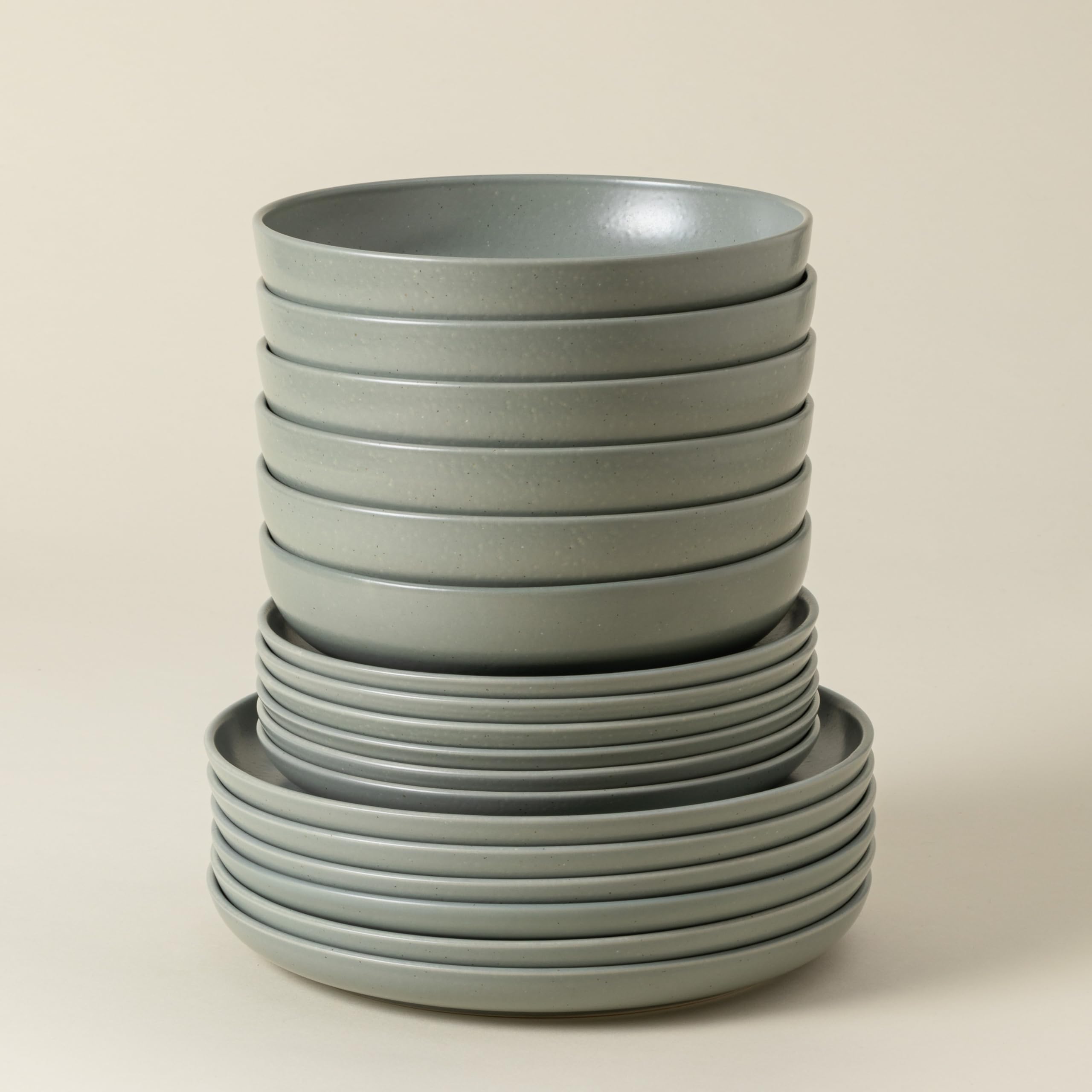 Amazon.com | Casafina Ceramic Stoneware 18-Piece Place Setting