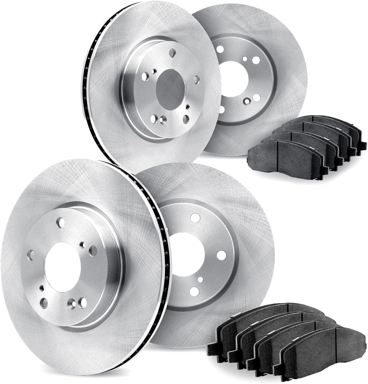 Dynamic Friction Company Brake Kit For 2019-2020 Audi A8, Q8; 2017-2020 Audi Q7| Front and Rear 5000 Advanced Brake Pads and Rotors Kit