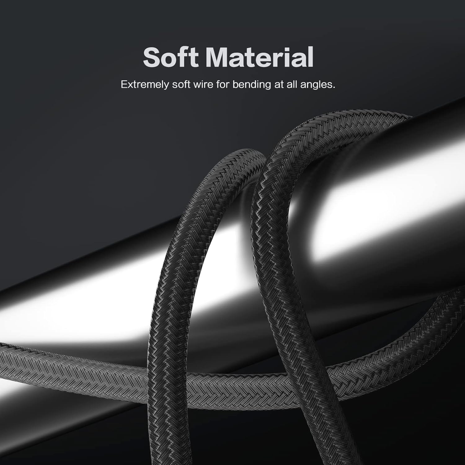 ASIAHORSE Customization Mod Sleeve Extension Power Supply Cable Kit 18AWG ATX/EPS/8-pin PCI-E/6-pin PCI-E (Black Mix)