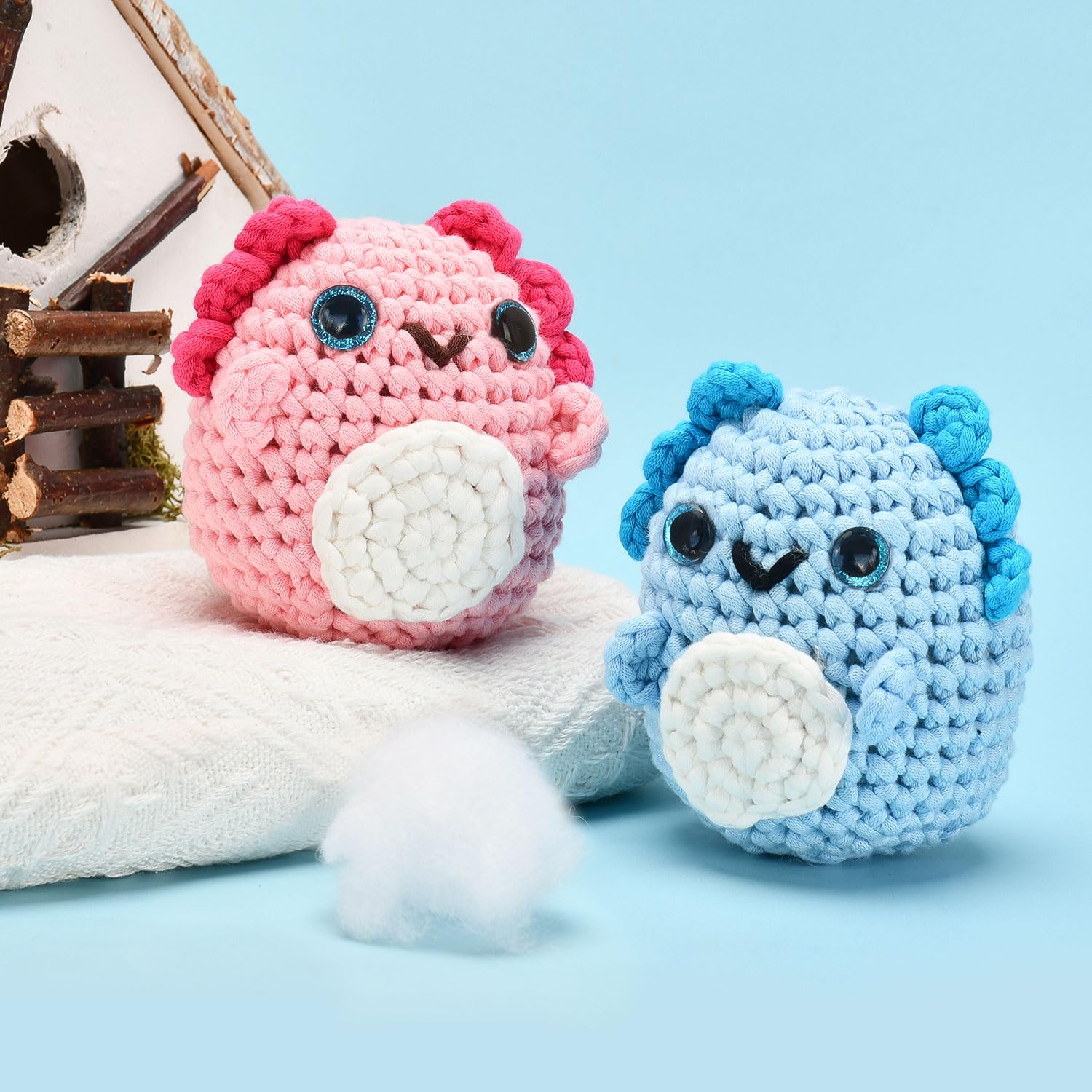 Zepiany Crochet Kit for Beginners Amigurumi Crocheting Animals Kits with Step-by-Step Video Tutorials - Image 2