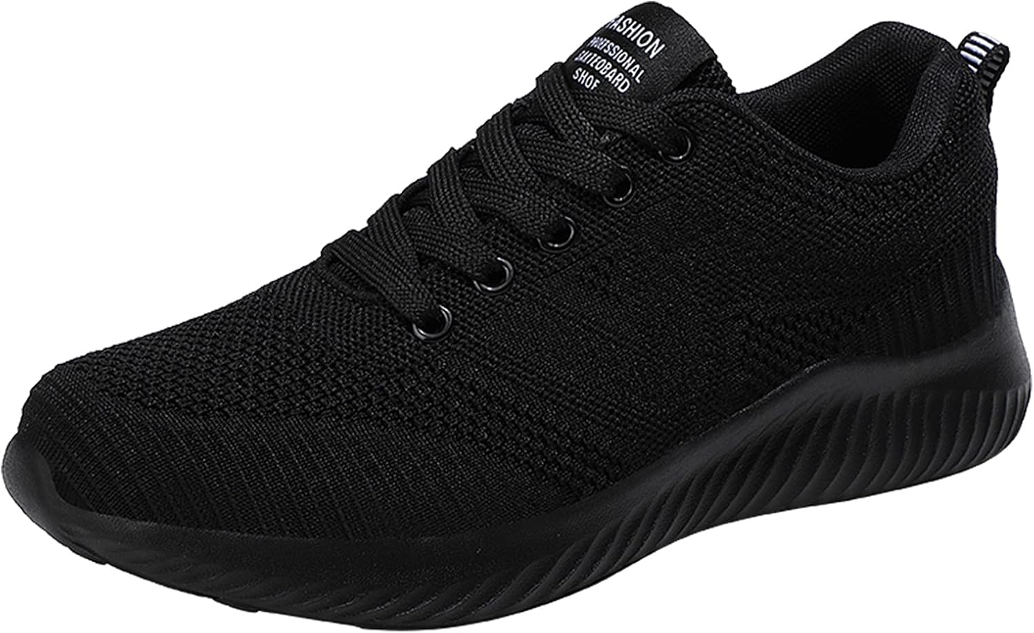 PATOPO Women's Mesh Sneakers Solid Color Casual Walking