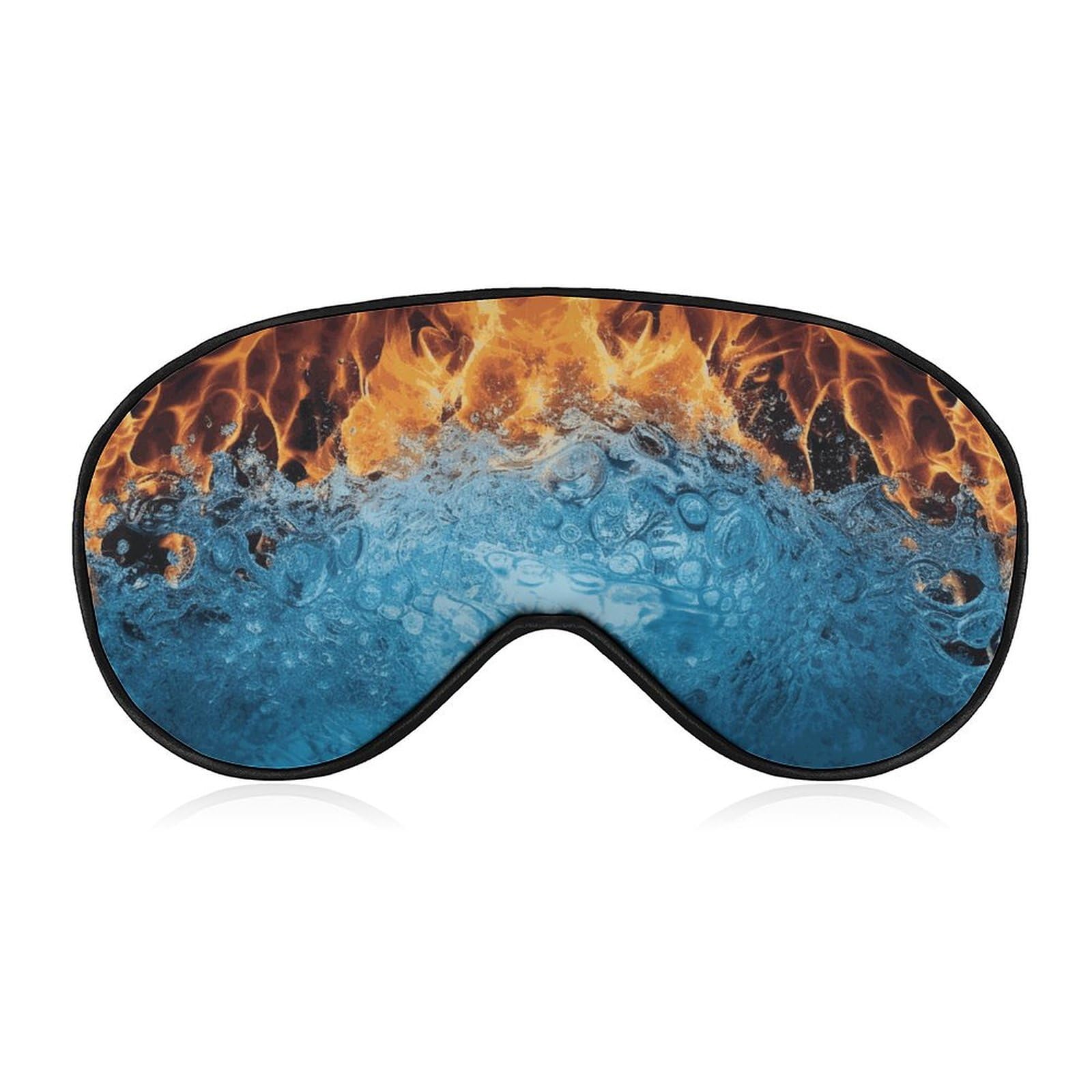 Sleep Mask Soft Comfortable Eye Mask with Adjustable Strap Eye Cover Ice FireEye Shade for Men Women Work Travel