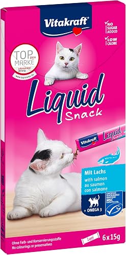 Vitakraft Cat Liquid Snack (Flavour: Omega 3)