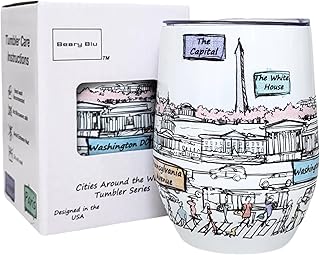 Cities Washington DC Stainless Steel Tumbler
