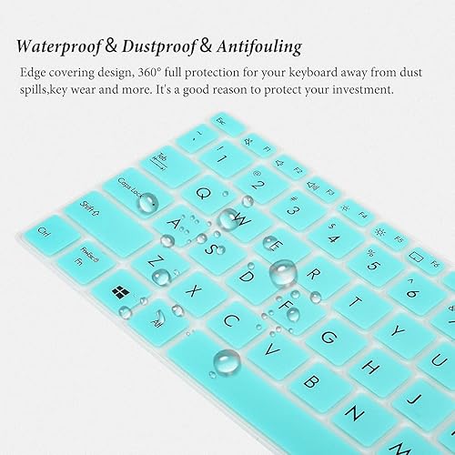 Miniatura 5 de Funda de teclado para ASUS E410 L410 L410MA-DB02 de 14 pulgadas, ASUS VivoBook S14 S433 S433EA S433FL S433FA S435 S435EA M433VivoBook Flip 14