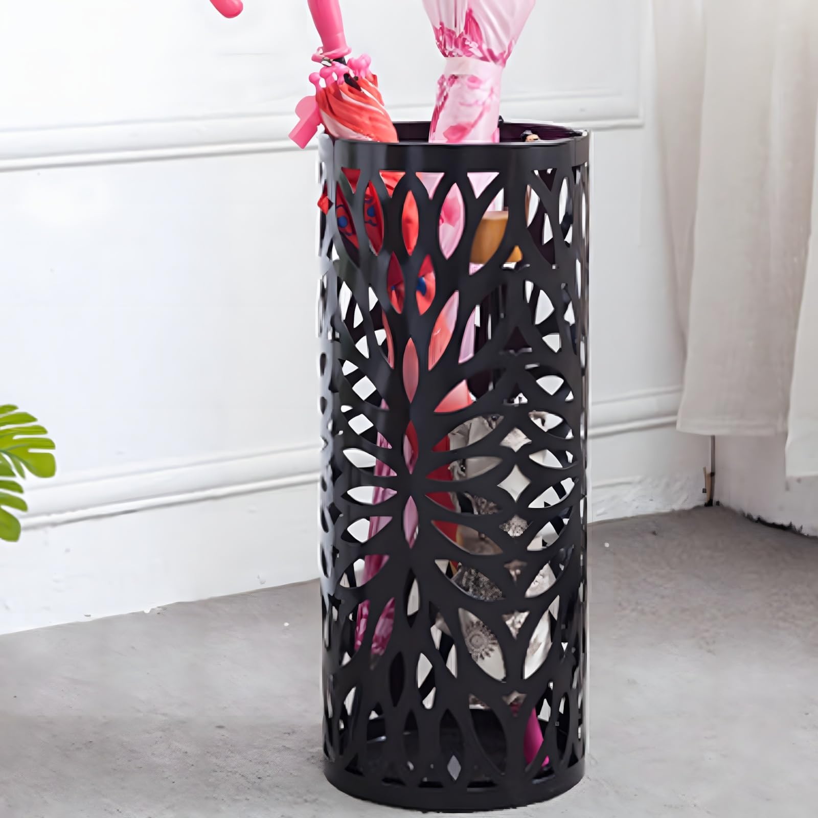 BHFPFZA Stylish Umbrella Holder for Entryway Bedroom Living Room Office & Dining RoomElegant Design SpaceSaving Storage Solution Durable & Functional Home Organizer