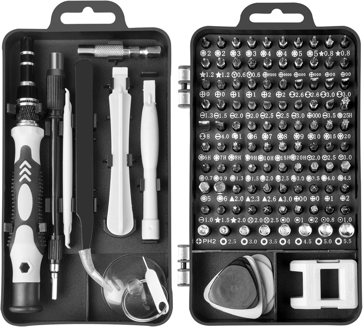 Mini Precision Mechanics Screwdriver Set, 115 in 1 Repair Tool Set, S2 Steel Precision Screwdriver for Phone, PC