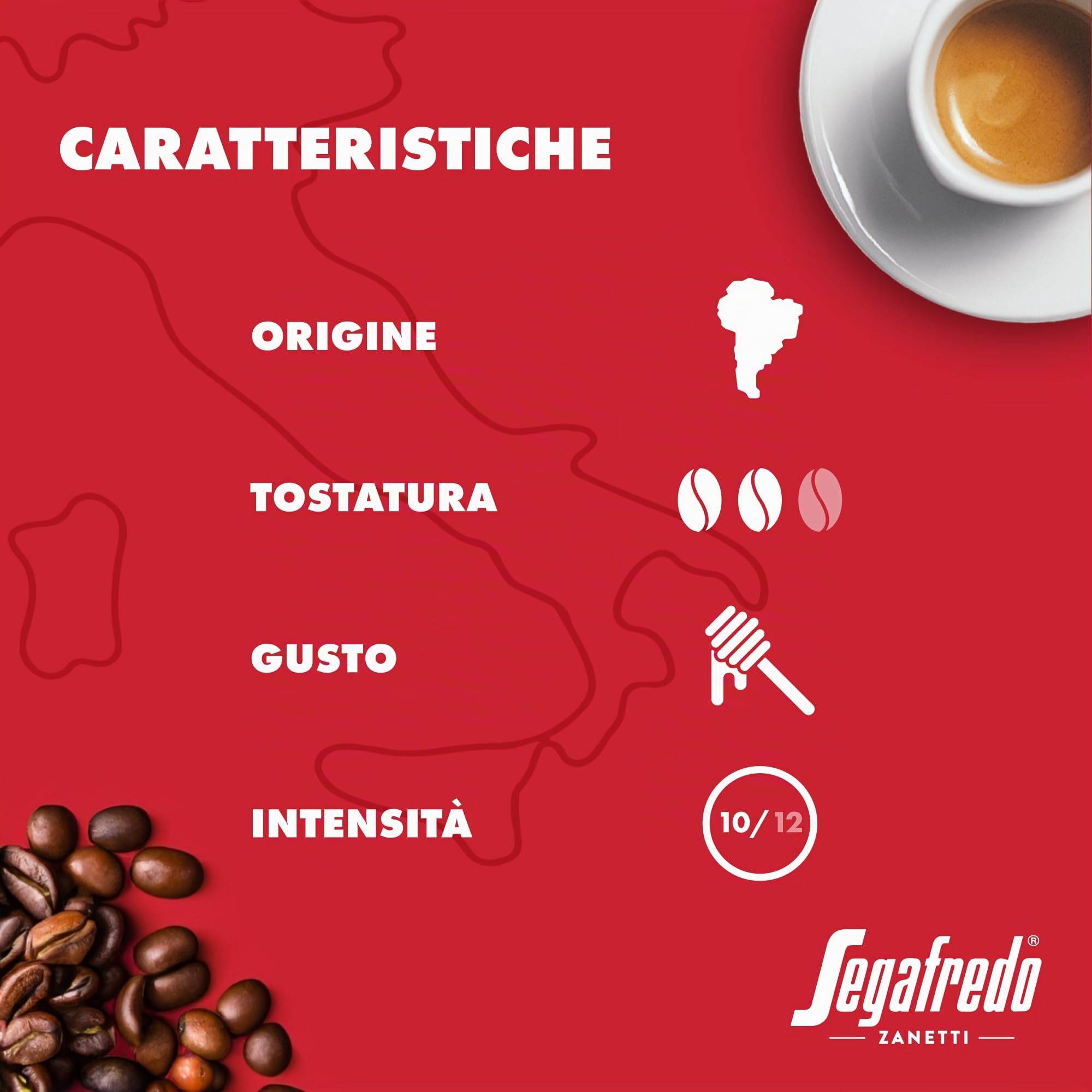Segafredo Zanetti 180 Capsule di Caffè Classico compatibili con Dolce Gusto di Nescafé - Gusto Classico, Tostatura media (6 Scatole da 30 Capsule ciascuna)