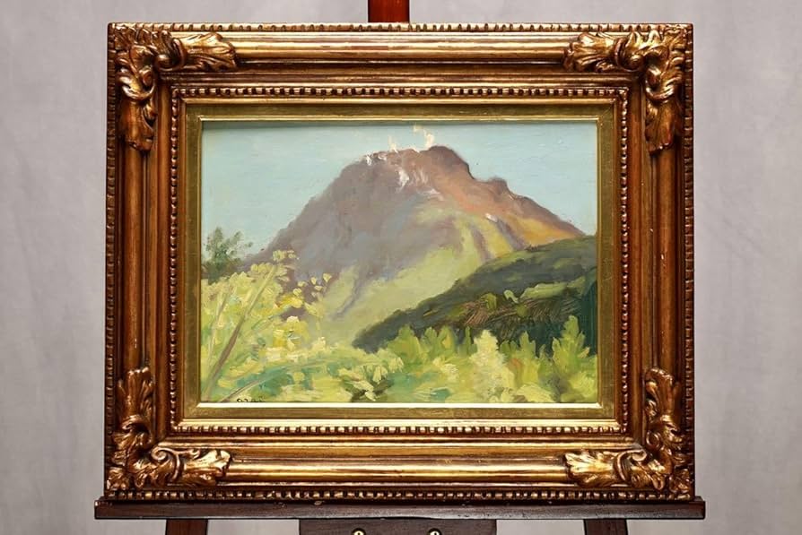 アルマン・ギヨーマン、廃墟のある風景、希少な額装用画集より、新品高級額装付 アルマン・ギヨーマン、廃墟のある風景、希少な額装用画集より