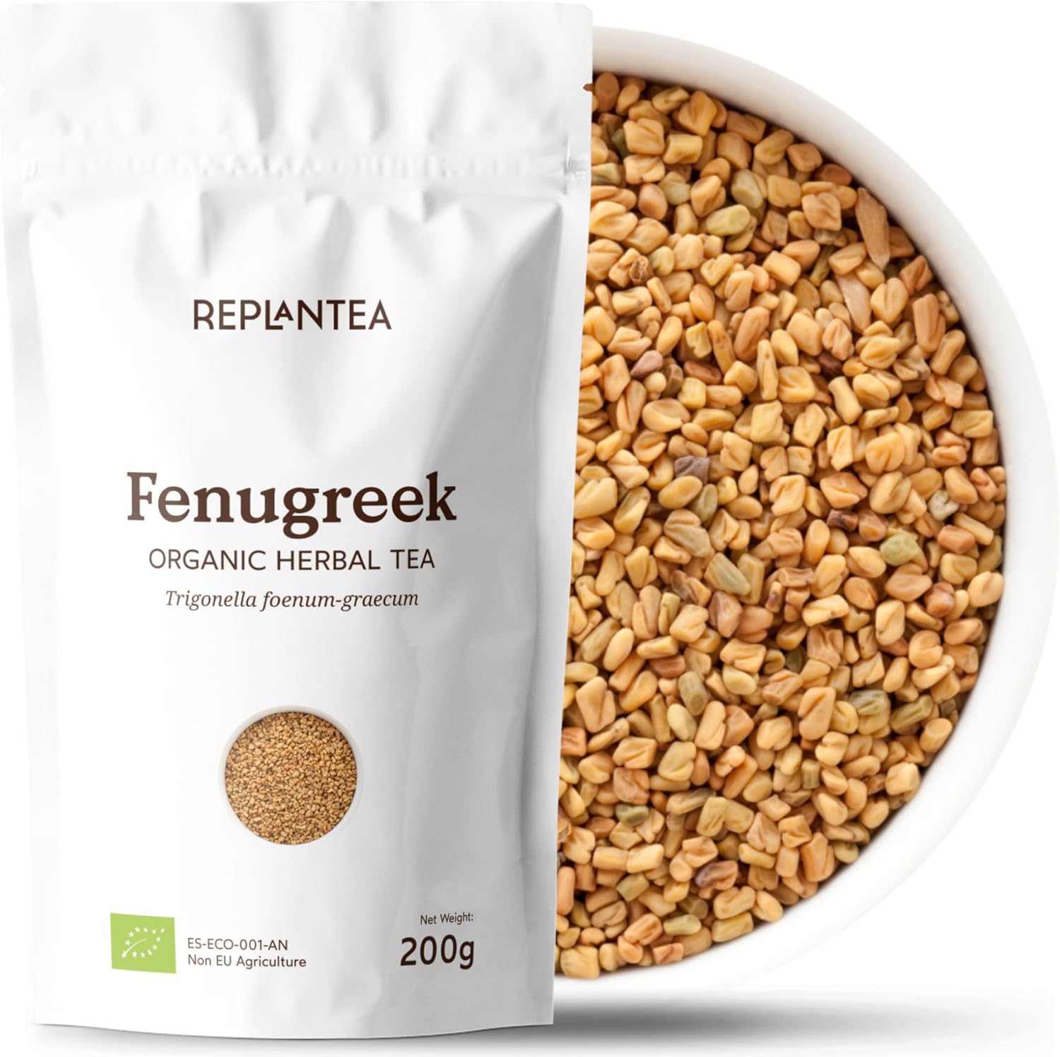 Fenugreek Tea Organic 200g (100 Cups) |100% Pure Fenugreek Seeds REPLANTEA
