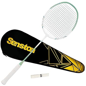 Amazon | Senston バドミントンラケット、4Uフェザーラケット