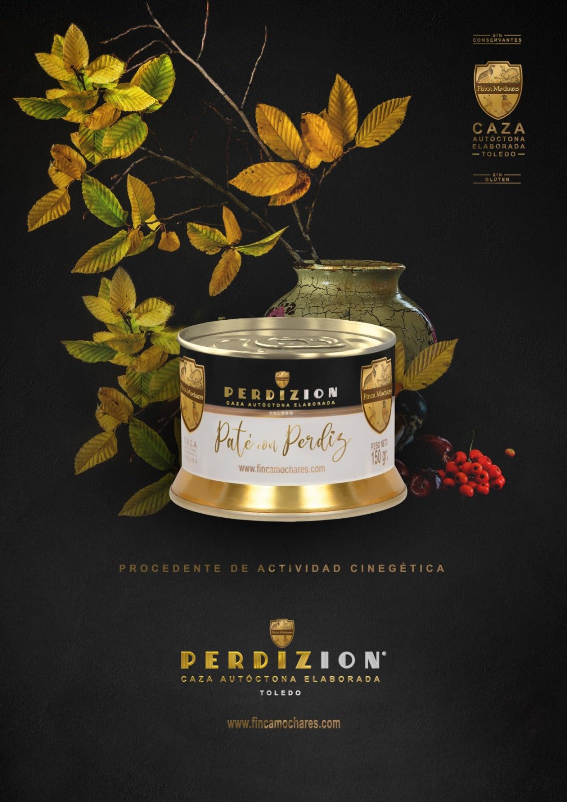 Paté de Perdiz artesano 150 grs. Gourmet
