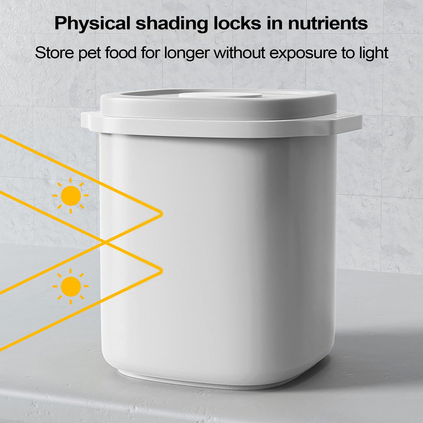Gatti Conservazione Ermetica e Impermeabile per il Cibo per Cani | Organizzazione Cucina Viaggio Campeggio Emergenza Granaglie Frigorifero