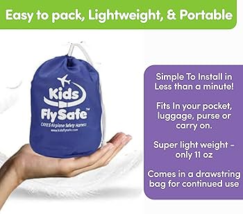 Kids fly safe飛行機専用　安全ベルト cares CARES Child Aviation Restraint System FAA Approved Safety